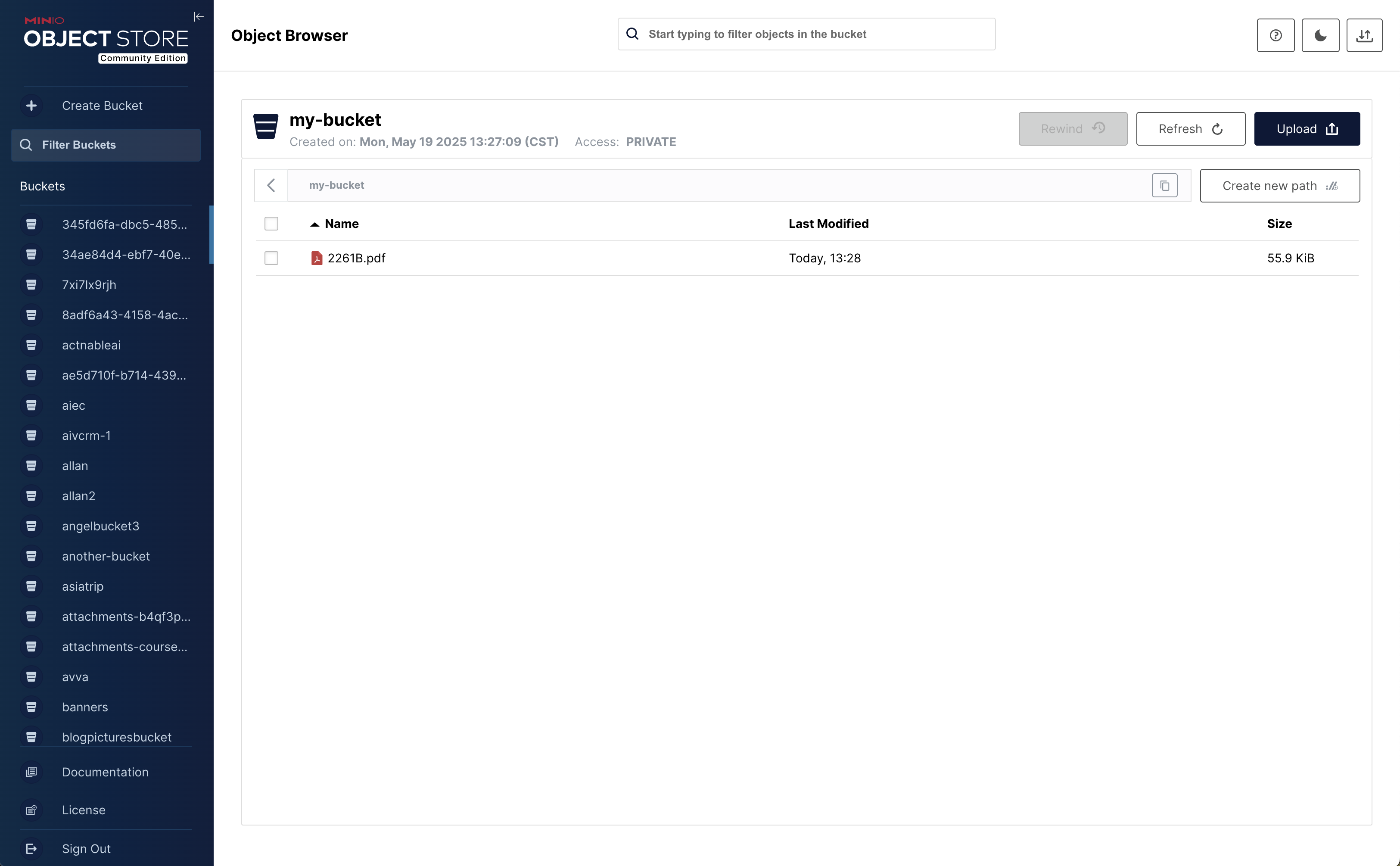 Object Browser